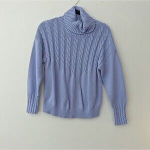 Sundance cable knit turtleneck sweater